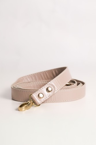 Silk Pearl –  smycz  włoska skóra premium